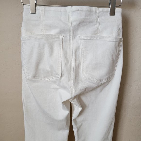 Free People We the Free Miles Away White Skinny Denim Jeans - Picture 11 of 16